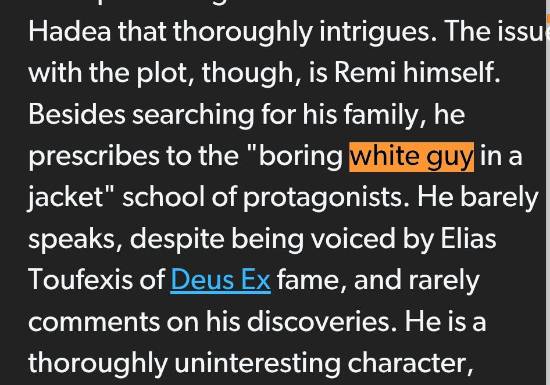 德宏信投 外媒称游戏主角是无聊白人遭喷：要是黑人敢这么说？